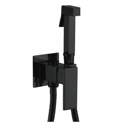 Гигиенический душ со смесителем Haiba HB5512-7 черный матовый