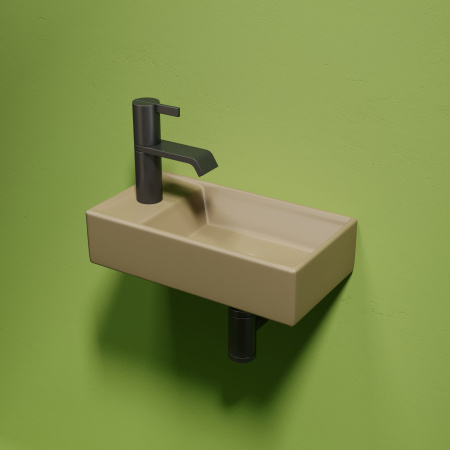 Раковина подвесная 40см Ceramica Nova Element CN6051RMC капучино матовый