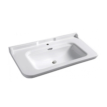 Раковина подвесная 120см Kerasan Waldorf 4144K1bi/cr*1 белый