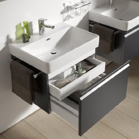 Тумба под раковину Laufen Pro S 85 подвесная Белая матовая