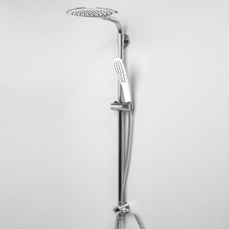 Душевая стойка WasserKRAFT A045 хром/белый