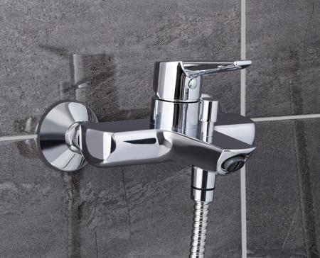 Смеситель для ванны и душа Vitra Solid S A42444EXP Хром