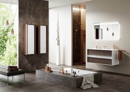 Тумба под раковину Aqwella Evolution Clarberg 100 EV0110CD Крафт темный