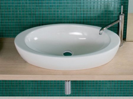 Раковина-чаша Hatria Nido 75 YOR2 Белая