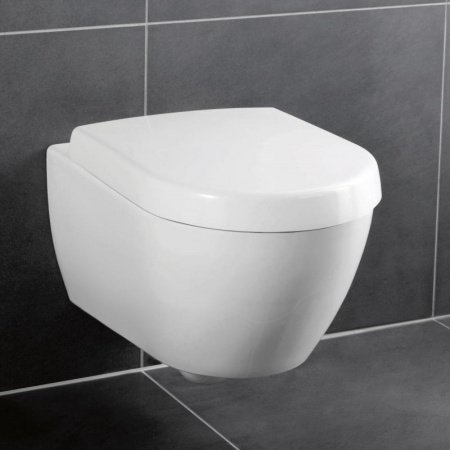 Унитаз Villeroy&Boch Subway 2.0 56001001 подвесной без сиденья