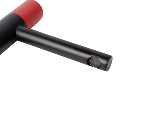 Смеситель для раковины Bronze de Luxe AVANTGARDE 2010RH, черный/красный