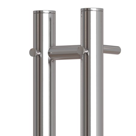 Полотенцесушитель электрический Point Деметра PN12812 П3 80x1200, диммер справа, хром