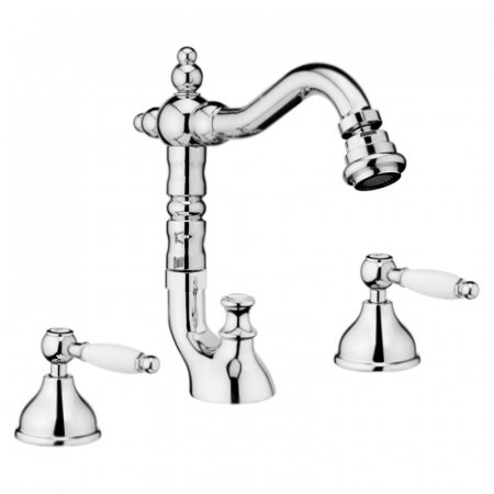 Смеситель для биде Webert Dorian DO710502 Хром Белый