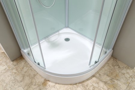 Душевая кабина Black&White G8501 100x100x215 профиль белый, стекло прозрачное