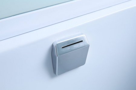 Душевая кабина Timo Eco TE-0750 148x80x215 профиль белый, стекло рифленое