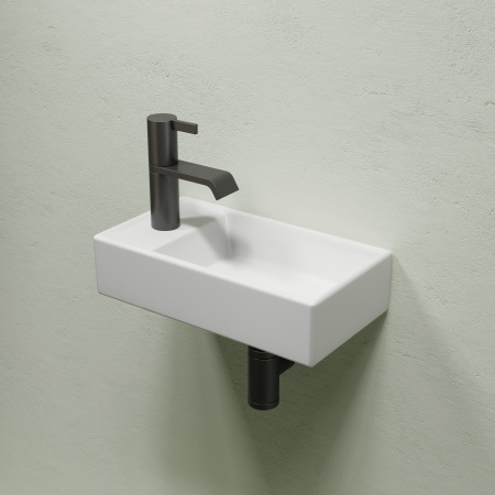 Раковина подвесная 40см Ceramica Nova Element CN6051RMW белый матовый