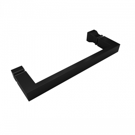 Душевая кабина Black&White G8001 90x90x215 профиль черный матовый, стекло прозрачное