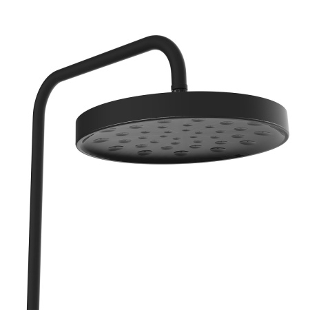 Душевая стойка с термостатом Vincea Inspire VSFS-3I12TMB черный матовый