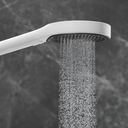 Душевая лейка Hansgrohe Rainfinity 130 3jet 26864700 белый матовый