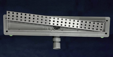 Душевой трап CTESI WAY SQUARE 80 см.