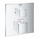 Термостат для ванны с душем Grohe Grohtherm Cube 24155000 хром