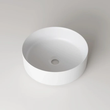 Раковина накладная 35.5см IDDIS Ray RAYWM03i27 белый матовый