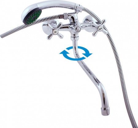 Смеситель Rav Slezak Morava MK153.5/1 Хром