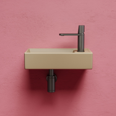 Раковина подвесная 40см Ceramica Nova Element CN6051LMC капучино матовый