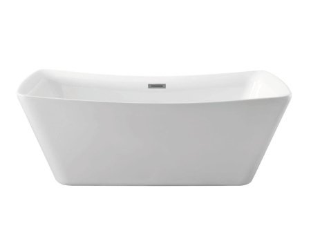 Ванна отдельностоящая 170х78см Aquatek ВЕРСА белый