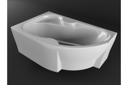 Ванна акриловая левосторонняя Vayer Azalia Гл000006726, 160x105