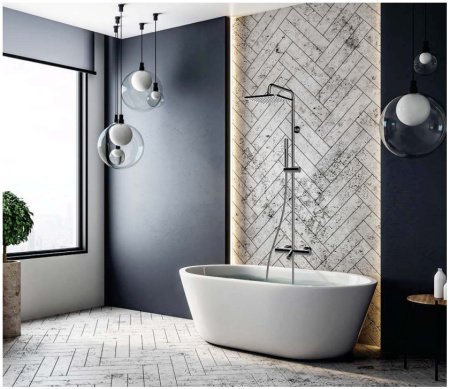 Душевая стойка с термостатом Bossini Cosmo L10403.1.030 хром