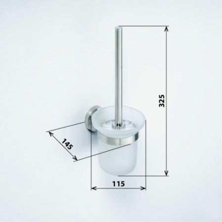 Ершик для унитаза Bemeta Neo stainless 104113015 Хром