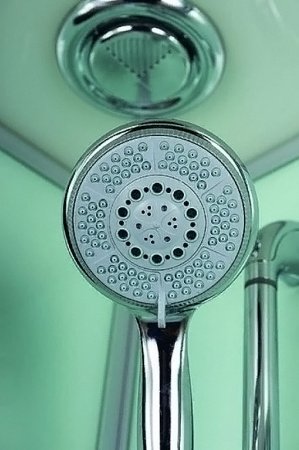 Душевая кабина Esbano ESKB80CR 80x80x210см, профиль хром матовый, стекло рифленое