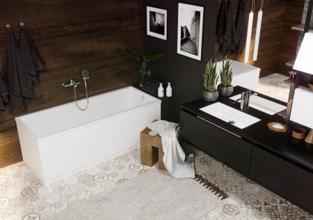 Акриловая ванна Aquatek Лайма 150x70 см