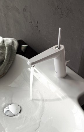 Смеситель для раковины Grohe Eurodisc Joy 23427LS0 белая луна/хром