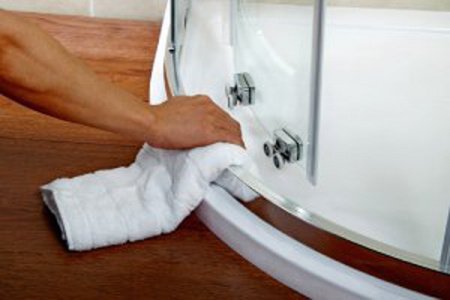 Душевой уголок Cezares Pratico A-2 80x80 профиль Хром стекло прозрачное