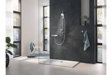Душевой гарнитур Grohe Rainshower SmartActive 130 26578LS0 хром/белый