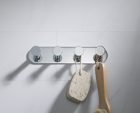 Вешалка на 4 крючка Timo Saona 13015/00 хром