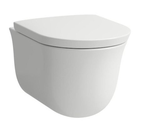 Унитаз подвесной безободковый Laufen New Classic 8.2085.1.000.000.1 без сиденья