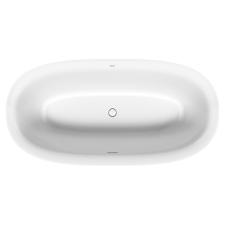 Ванна акриловая отдельностоящая Duravit White Tulip 180x90 700469 белый