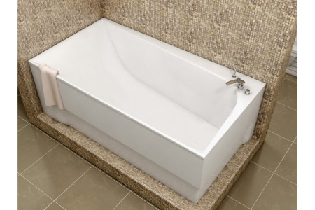 Ванна акриловая правосторонняя Vayer BOOMERANG Гл000010854, 190x90