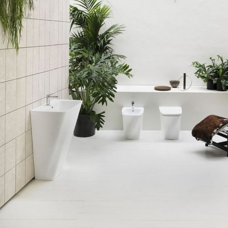 Раковина напольная 63см Azzurra Hera HELF06343T0MBI*1 белый