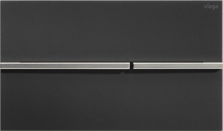Кнопка смыва Viega Visign for More 204 773670 сталь/черный матовый