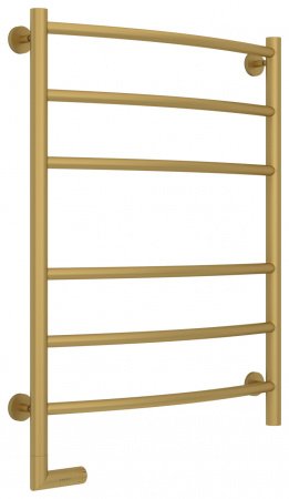 Полотенцесушитель электрический Сунержа Галант 2.0 80х60 золото матовое, подключение правое