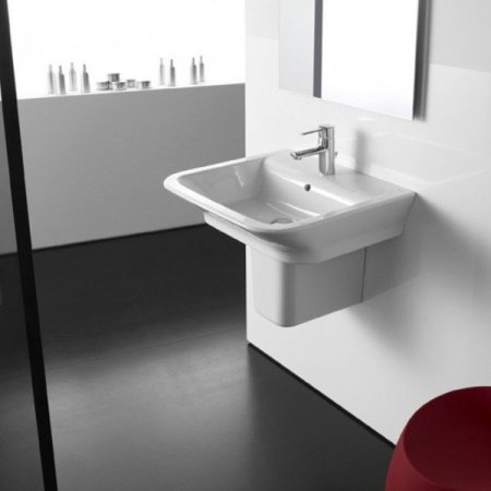 Раковина подвесная 65см Roca The Gap 327473000 белый