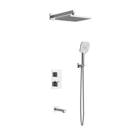 Встраиваемая душевая система с термостатом Vincea Next VSFW-1N3TCH хром