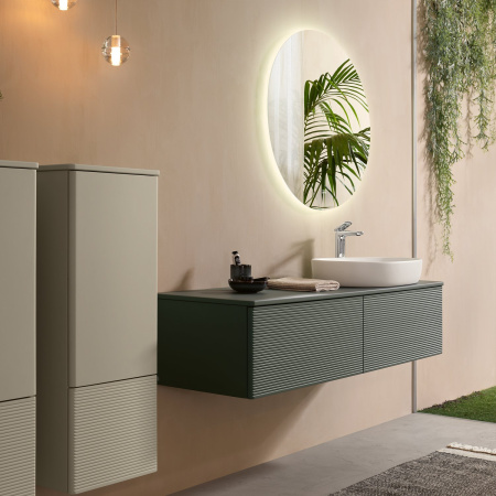 Раковина накладная 65см Villeroy & Boch Antao 4A7465RW StoneWhite с покрытием CeramicPlus