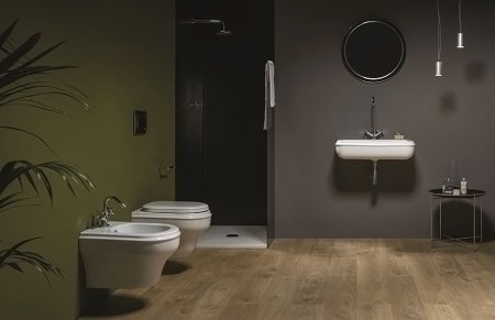 Раковина полувстраиваемая 68см Azzurra Charme CHA268bi*1 белый