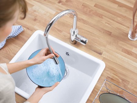Смеситель для кухни Grohe Eurostyle Cosmopolitan 31126004 хром
