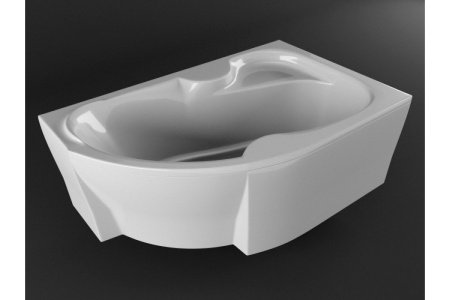 Ванна акриловая правосторонняя Vayer Azalia Гл000006729, 170x105