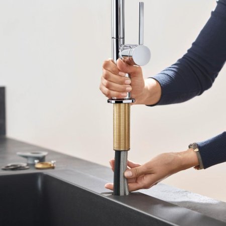 Смеситель для кухни Hansgrohe Talis M54 72801000 хром