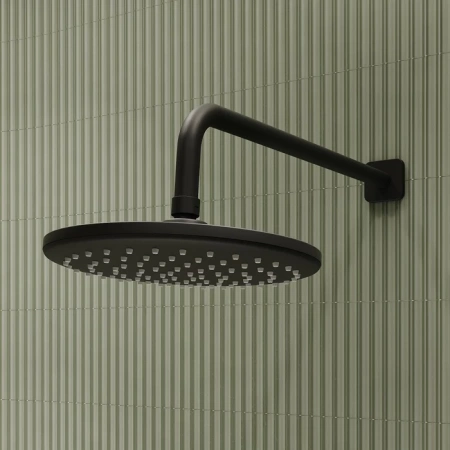 Встраиваемая душевая система Iddis Ray RAYBL02i67 черный матовый