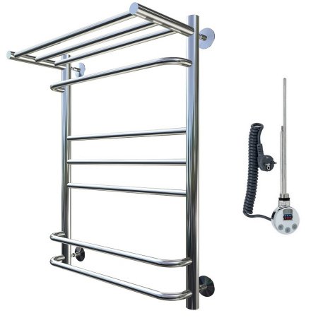 Полотенцесушитель электрический Тругор Идеал Комби серия 3 80х40 хром