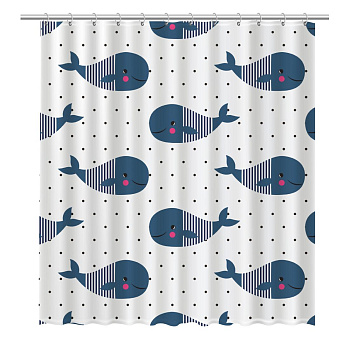 Штора для ванной Fixsen Drop, FX-1508