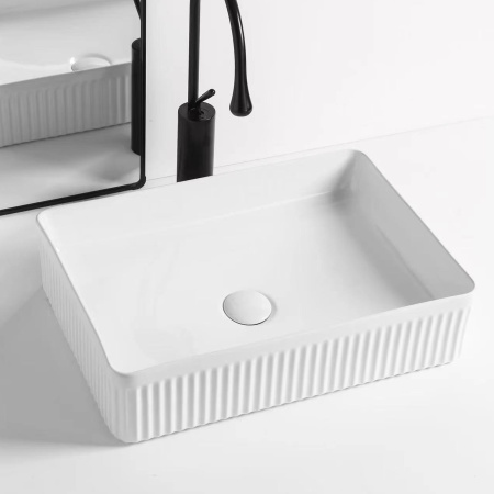 Раковина накладная 50см Point Деметра PN43122 белый